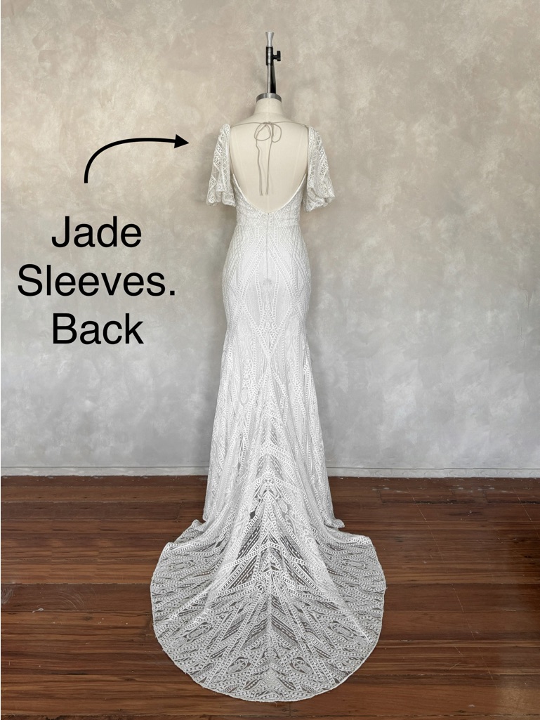 Rue De Seine Jade Lace Puff-Sleeves (Sleeves Only) — image 4 of 8